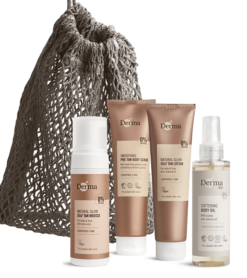 Derma Natural Glow Self Tan Kit